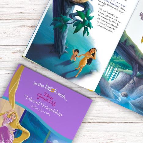 Personalised Disney Princess Tales of Friendship Hardback Story Book Extra Image 3